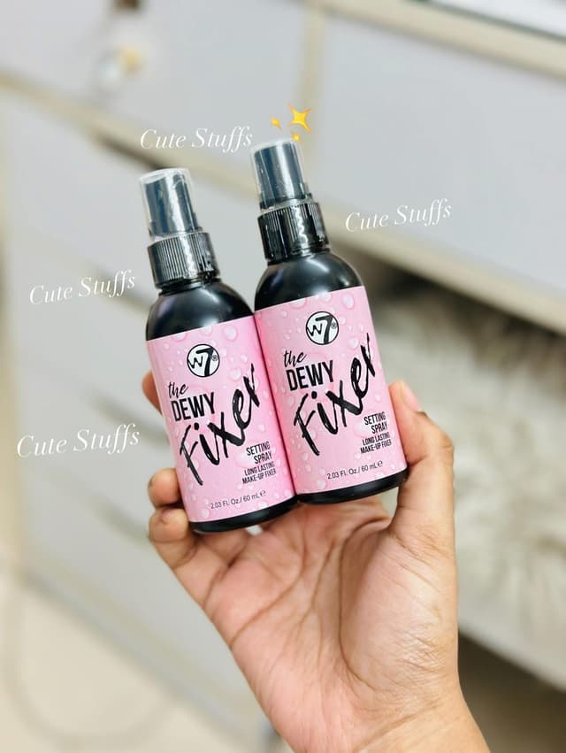 Makeup fixing spray w7