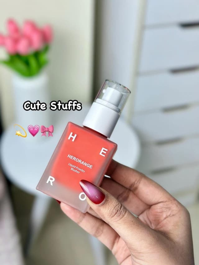 HERORANGE Matte Liquid Blush Velvet Blusher