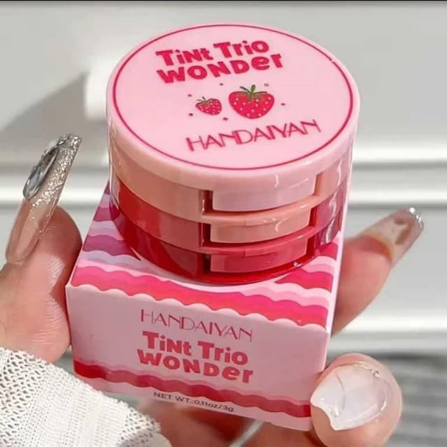 Handaiyan Tint Trio Wonder Blush – 3in1